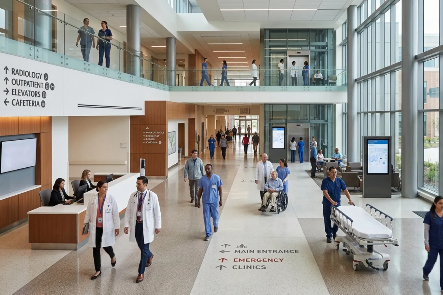 Hospital Circulation Planning: The Blueprint for Separating Doctors, Patients, and Supplies