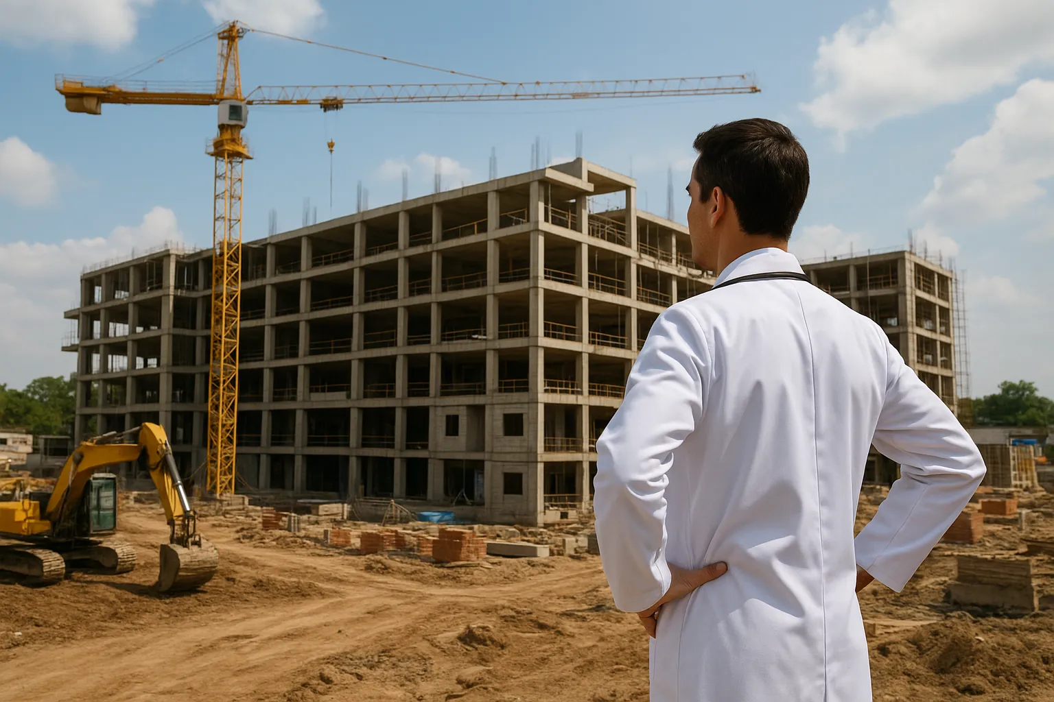 Designing a Hospital on a Tight Plot