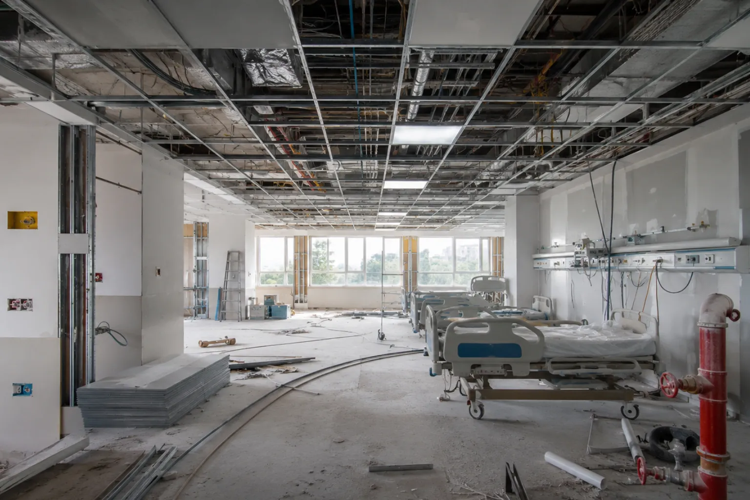 Hospital Renovation Cost Per Square Meter: MEP, Civil and Fire Safety Breakdown